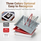 Darkroom Developing Tray For 10x12    Photo Paper Prints  Set Of 3 Colored Film   