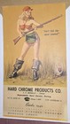 Vintage 1946 Brown And Bigelow Pin-up Calendar Open Season Hunting Gil Elvgren