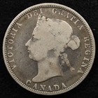 Canada 25 Cents 1882h  Coin  Silver  Inv h907