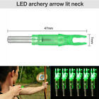 6 12pcs Archery Led Lighted Nock Tail 6 2mm For Compound Bow Hunting Arrow Nocks