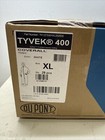 Tyvek 400 Protective Coverall Suit Dupont  25 case White Xl Ty127swhxl002500