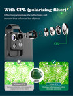 Apexel 200x With Cpl Phone Microscope With Led Light clip For Iphone And Android