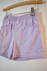 Vintage 1980s Kids Lavender Purple Shorts