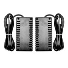 Rectangle Detox Array Foot Bath Ionic Spa Cleanse Aqua Cell Stainless Steel