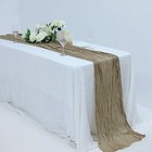 Natural 10 Ft Cheesecloth Extra Long Table Runner Cotton Wedding Events Linens