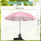 Camera Umbrella  10 6 Inch Sunshade Camera Protector Waterproof Cover  Pink