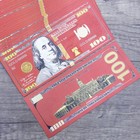 Lot 100 Pcs New   100 Dollar Red Notes Money Banknotes Crafts Gift Prop Game
