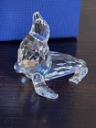 Swarovski Crystal Sea Lion Animal Figurine Sculpture With Original Box
