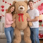 Hollyhome 5ft Giant Teddy Bear Stuffed Animal Huge Teddy Bear Plush Big