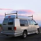 Conversion Vanlife Special Custom Clearance 2 Bar Steel Roof Rack In Black
