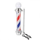 Outdoor Barber Pole Light Hair Salon Open Sign Barber Shop Rotating Led Stripes