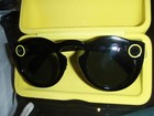 Snap Snapchat Spectacles Camera Black Sunglasses In Charging Case