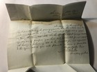 1845 Stampless Cover From New York Secretary Of State