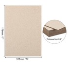 0 12 x7 x5  Book Board  20 Pack Chipboard Sheets Book Binding Board  Gray