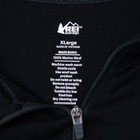 Rei Co-op 1 4 Zip 100  Merino Wool Base Layer Mens Xl Black Pullover Shirt