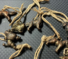 Vintage Cracker Jack Charms Lot All Dogs Metal From The 40s-50s Lot Of 11