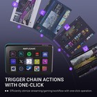 Fifine Stream Controller With 15 Macro Keys  Streaming Keyboard With Trigger    