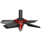 American-made Turbo Cnc Chip-clearing Fan Tool For Milling Machining And 