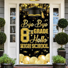 8th Grade Graduation Decorations 2024  8th Grade Graduation Door Cover  Bye B   