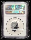 2017 Tuvalu Marvel Spider-man 1 Oz 999 Silver Coin Ngc Ms70 Early Release