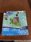 H2ogo Jumbo Crocodile Ride-on Swimming Pool Float Kids Water Toy 6 Ft   Handles