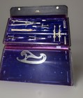 Vintage Keuffel   Esser Co  Drafting Set Drawing Guide And Tools