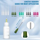 30ml Glue Precision Tip Applicator Bottle needle Tip Squeeze Bottle With 14ga