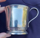 Vintage Reed   Barton X20 Sterling Silver Child s Cup Or Baby Cup