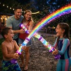 Glowing Rainbow Led Water Gun Sprayer Light-up Pool Beach Summer Toy
