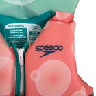 Speedo Infant Pfd Life Jacket Vest - Narwhal Pink Teal Blue Up To 30 Lbs