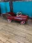 Vintage Murray  sad Faced  Jet Flow Station Wagon Peddle Car