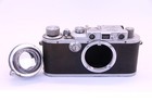 Leica Iiia Rangefinder Camera Summar 5cm F2 50 2 Lens Ltm M39 Mount Works