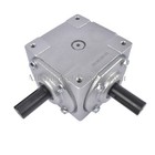 40 Hp Right Angle Bevel Gearbox With 2 Keyed Shafts Cw cw 1 1  19455-sr-kw-kw-gr