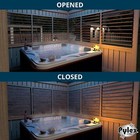 Pylex Deck Sunblind System 11060 Louvers Bracket Shutter Hardware Kit Up To