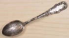 Collection Of Four Vintage Mini Sterling Silver Souvenir Spoon X669d