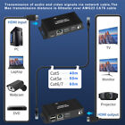 60m Hdmi Kvm Extender Over Ethernet Cat5e 6 Hdmi Usb Rj45 Extender Keyboard Mous