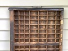 Antique Wooden Printers Drawer Tray Ludlow Letterpress Shadow Box Jd12