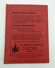 1926 Carrel   s Guide Map Quebec City Vtg Travel Book Fold Out Map Canadian Nation