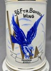 36th Fighter   Bomber Wing Porcelain Stein W  Lithophane - 1949-52