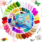 Air Dry Clay 102 Colors Modeling Clay For Kids Diy Model Magic Clay Molding Clay