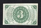 Fr  1226 Three Cents Third Issue Fractional Currency Note Extremely Fine