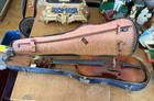 Antique Violin Antonius Hieronimus Amati 1672 With Bausch Bow And Case