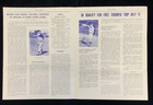 July 1959 Buffalo Bisons  bison Briefs  4-page Baseball Newsletter W ruben Amaro