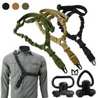 Single Point Gun Rifle Sling Bungee Strap W  M-lok Quick Release Qd Sling Swivel