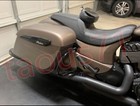 For Indian 14-25 Chief Chieftain Rear Saddlebag Highway Guard Crash Bar- Chrome