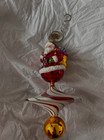 Vintage    christopher Radko    mint Swirl    Rare Christmas Tree Ornament