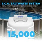 Clear Saltwater System For Above-ground Pools Up To 15 000 Gallons  Timer  E c o