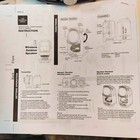 The Sharper Image Indoor Outdoor Wireless Speaker System Cew112 Complete  tested