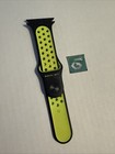 Apple Watch Nike Sport Band 44mm  42 45 49  Genuine Oem Black Volt M l Used