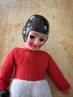 Antique Celluloid Football Player 8  Figure Doll From Japan
